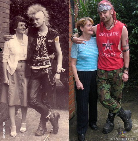 Ennen ja jälkeen - Äiti ja poika