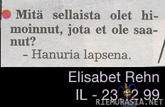 Elisabet Rehnin himot