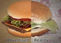 Mainos vs todellisuus