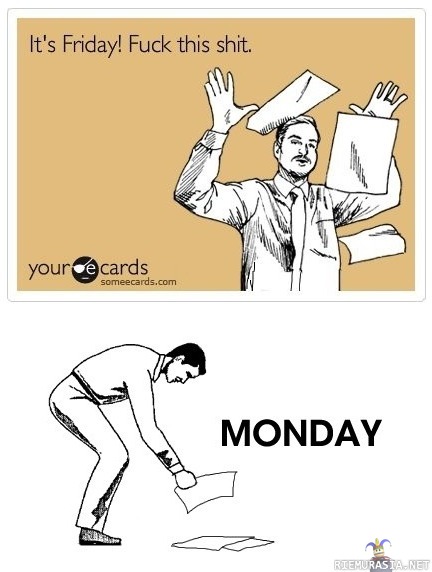 Perjantait ja maanantait