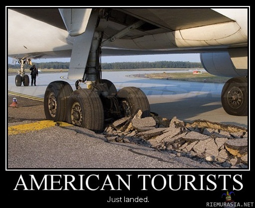 Turistit amerikasta