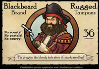Black Beard Rugged Tampons
