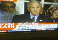 Bush: Pahin katastrofi joka koskaan on iskenyt Amerikkaan