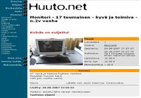 Monitori myynnissä Huuto.netissä