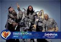 Myös Mordor osallistui Euroviisuihin.