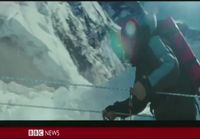 Pätkä Everest elokuvasta ilman ylimääräisiä äänitehosteita