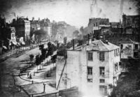 1838 vuoden valokuva Pariisista
