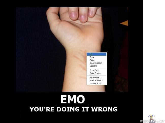 EMO - You&#039;re doing it wrong