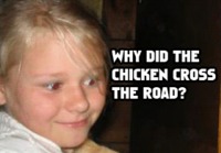 Miksi kana meni tien yli?