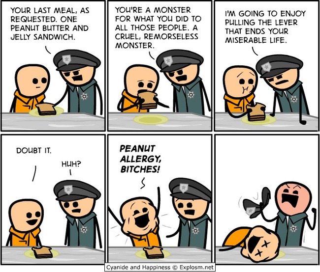 C&H - Last Meal - That clever bastard..