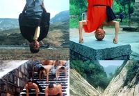 Shaolin munkit harjoittelemassa