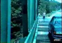 Jump Off Bridge From Car