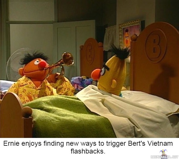 Bert and Ernie - Kaikilla pitää olla joku mukava harrastus.