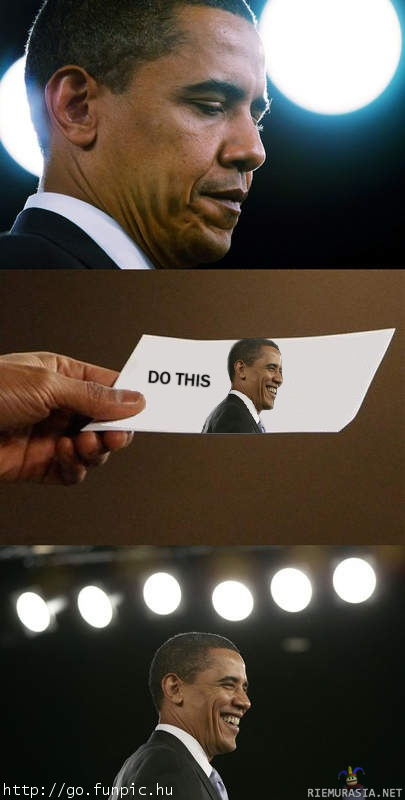 Barack Obama - do this
