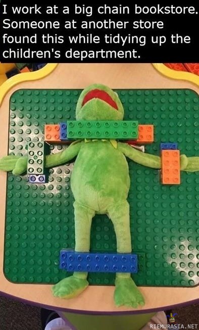 Kermitin rankka elämä - Lapsi on terve kun se leikkii
