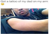 Tatuointi isästä
