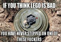 Legon päälle astuminenko paha?