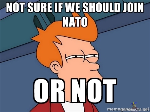 Ajankohtainen ajatus - Suomessakin ? - NATO