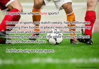 miksi internet vihaa urheilua