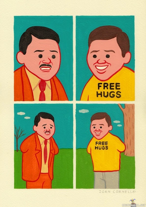 free hugs - ilmaisia haleja