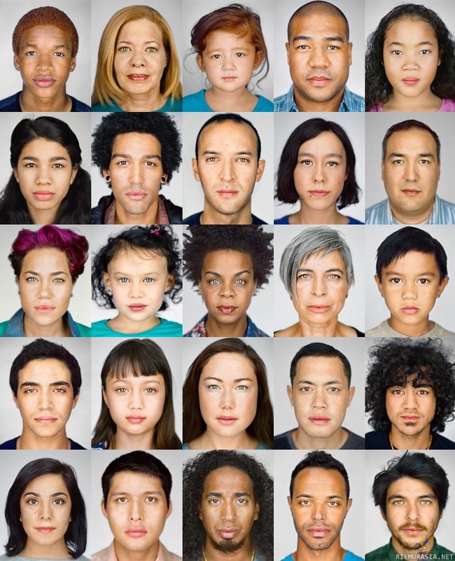 Amerikkalaiset v. 2050 - http://www.policymic.com/articles/87359/national-geographic-concludes-what-americans-will-look-like-in-2050-and-it-s-beautiful