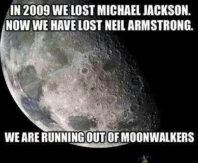 Moonwalkers - Neil Armstrong & Michael Jackson
