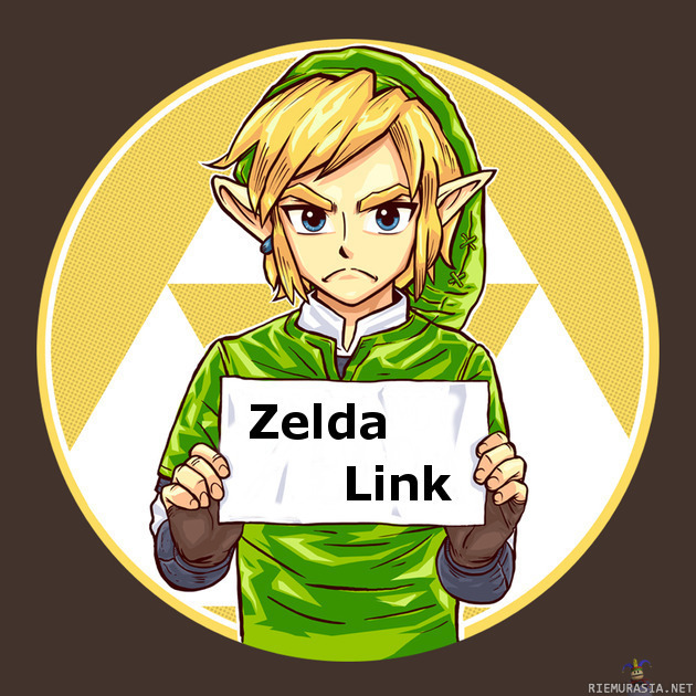 #kutsumua - Zelda eikun siis Link osallistuu kampanjaan.