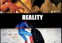 Spider-Man and Batman for real