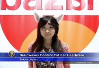 Cat Ears Device Controlled by Brainwaves