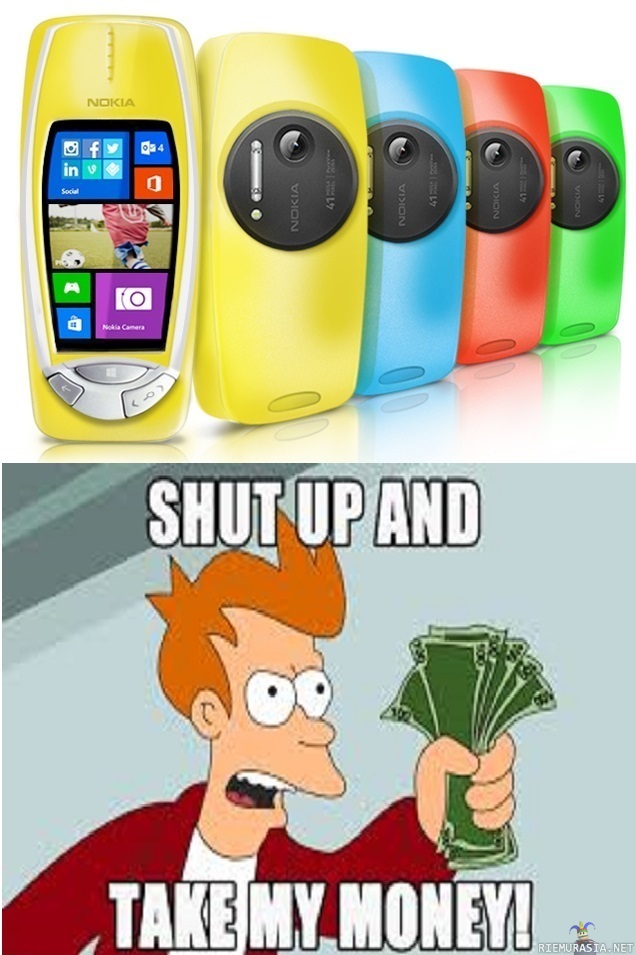 Nokian Aprilli Pila - ois kyllä mahtava jos tulis oikeasti