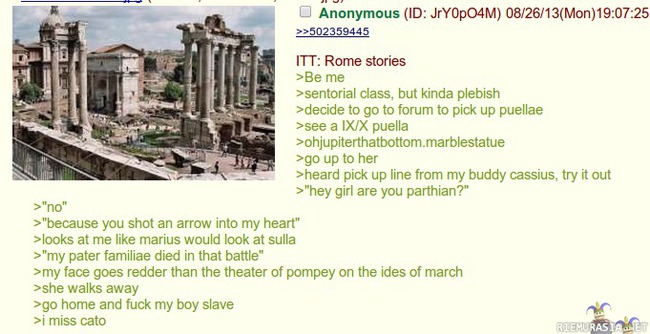 Tarinoita Roomasta - Ei roomalaisillekaan se helppoa ollut