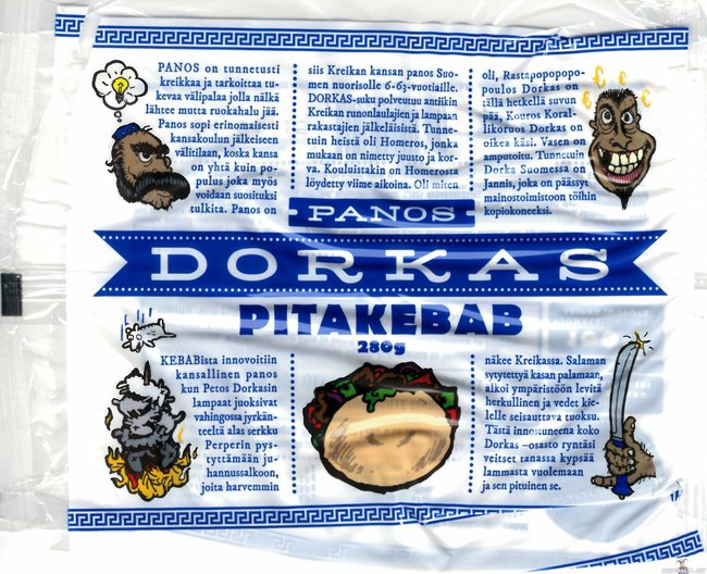 Herkullista Pita-kebabbia - Dorkas-suku Panostaa kebabin mainospuheeseen
