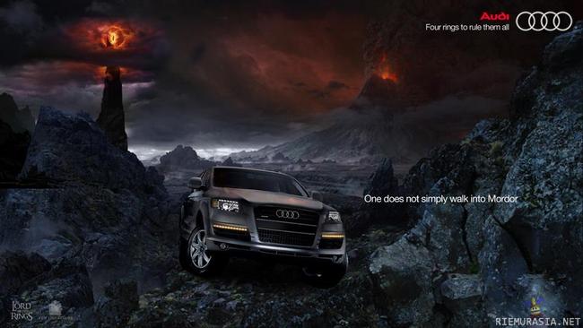 Audi, going it right