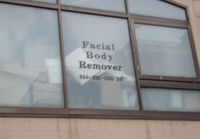 Facial body remover