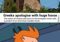 Greece says sorry