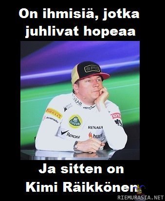 Kimi Räikkönen - Iceman