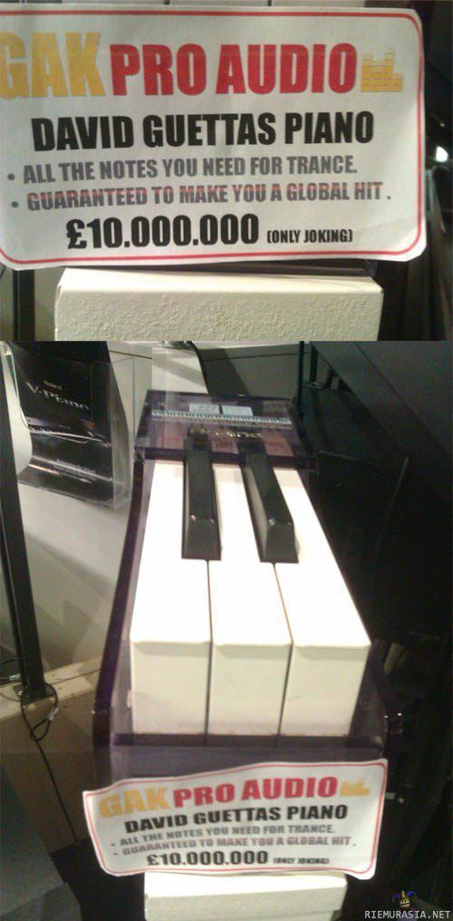 David Guettan piano myynnissä