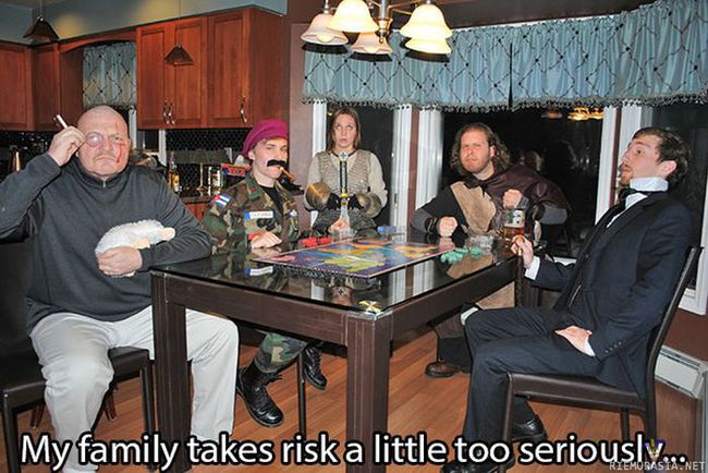 Risk - perheen lautapeli-ilta