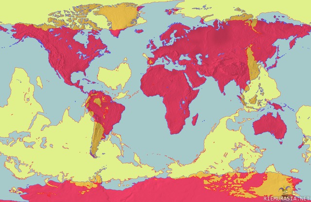 Antipodien kartta - Mitä onkaan maailman toisella puolen?
