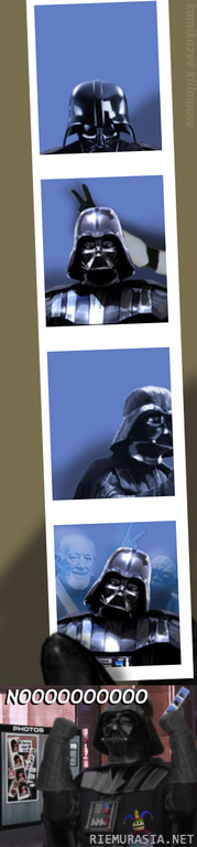 Darth Vaderin seikkailu valokuvakopissa