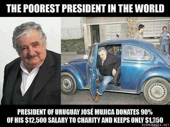 Maailman köyhin presidentti - Uruguayn presidentti - Respect