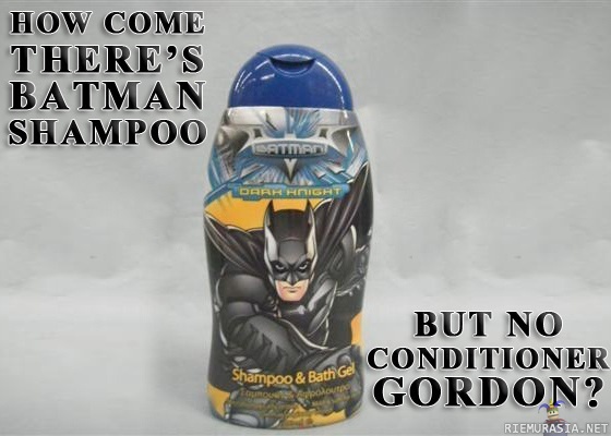 Batman Shampoo