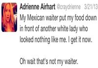 Mexican waiter