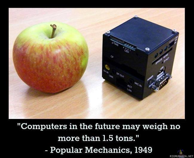 Tietotekniikan tulevaisuus vuonna 1949