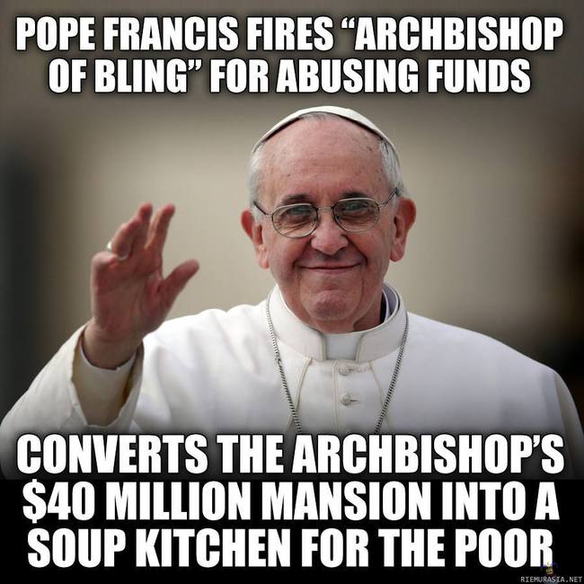 Paavi Franciscus - Hieno mies