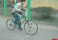 Igor keulii pyörällä