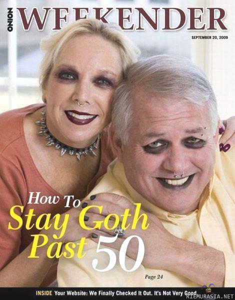 How to stay goth past 50