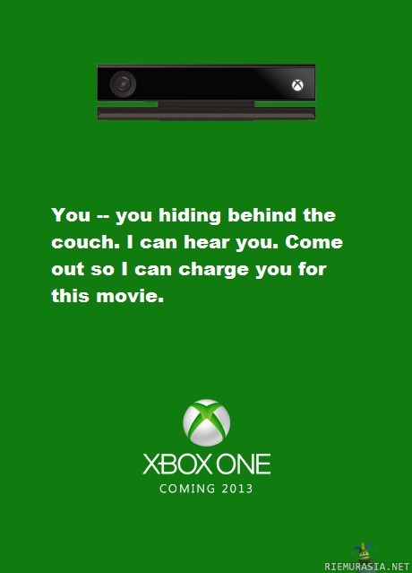 xbox one - you can run, but you cannot hide