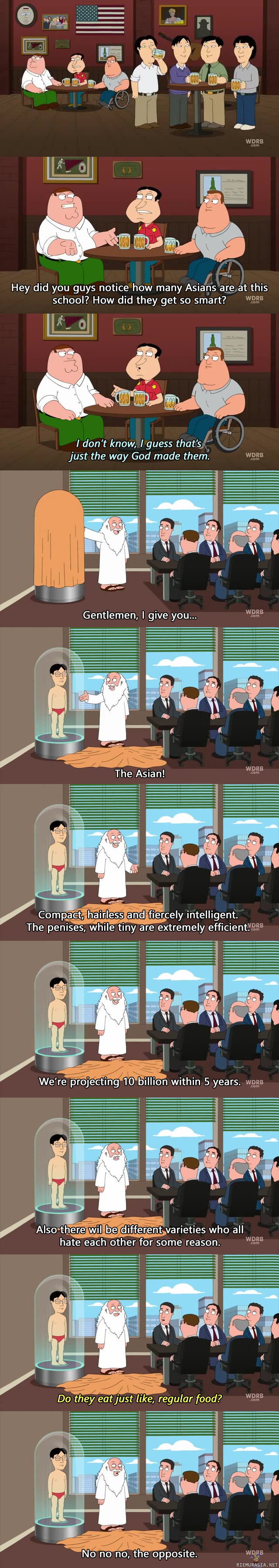 How god made asians