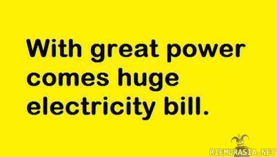 with great power